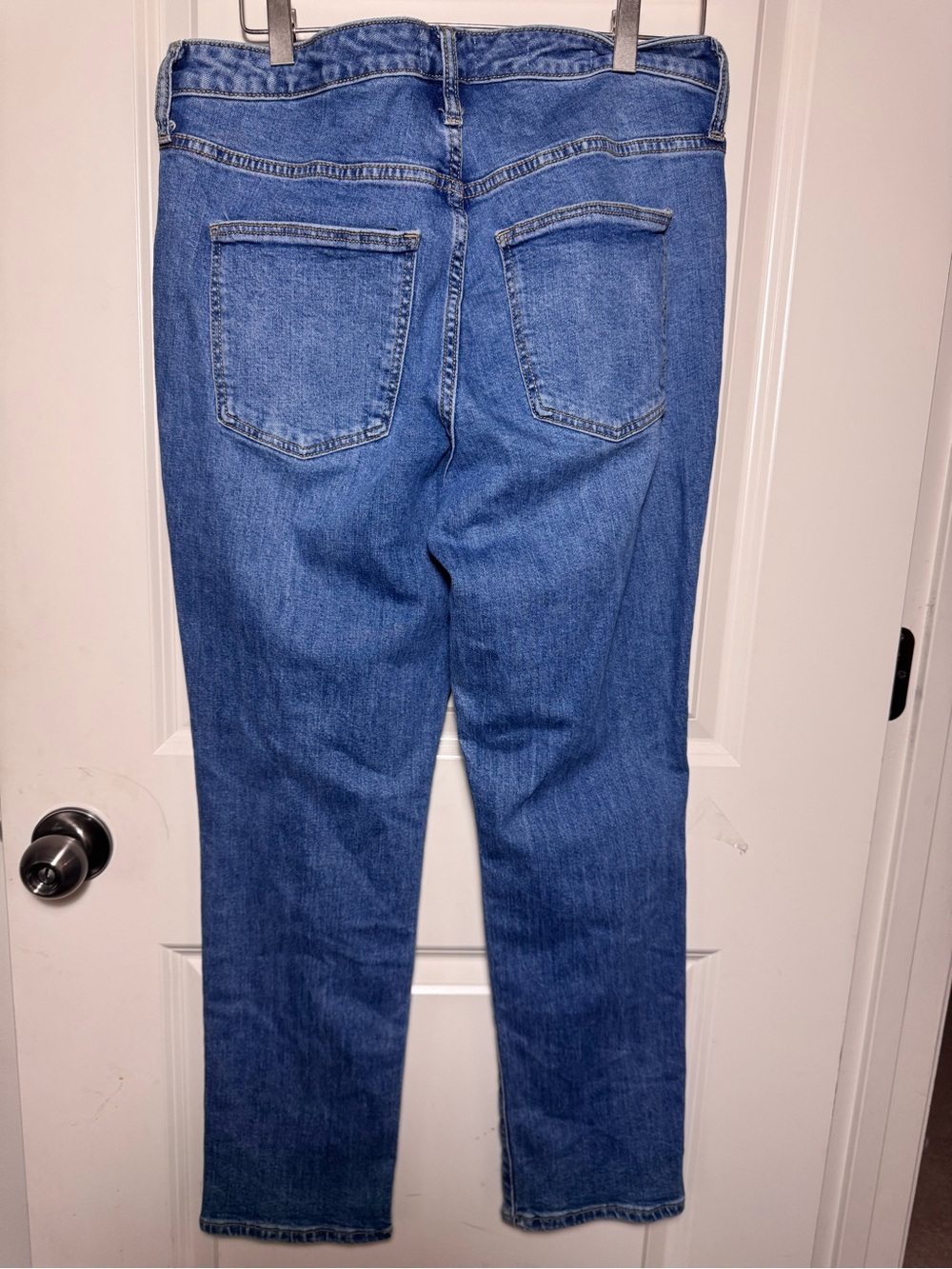 Universal Thread High Rise Straight Jeans Blue Medium Wash Women’s 10 - Picture 4 of 8